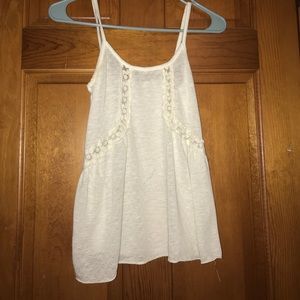 Cream Tank Top